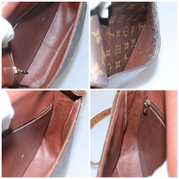 LOUIS VUITTON Monogram Saint Cloud GM Shoulder Bag M51242 LV Auth nb150 - Picture 15 of 16